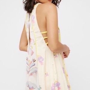 Free People Dream Free Watercolor Tunic Dress